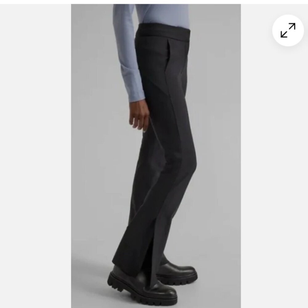 ATHLETA Stellar Flare Trouser Black Pant Size 10 - Picture 3 of 12